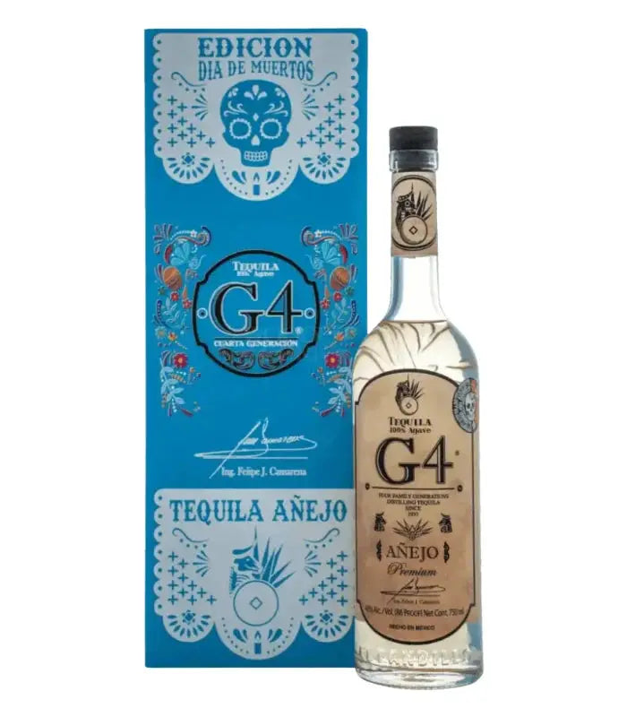 G4 Tequila Añejo de Madera Día de Muertos 2025 Edition G4