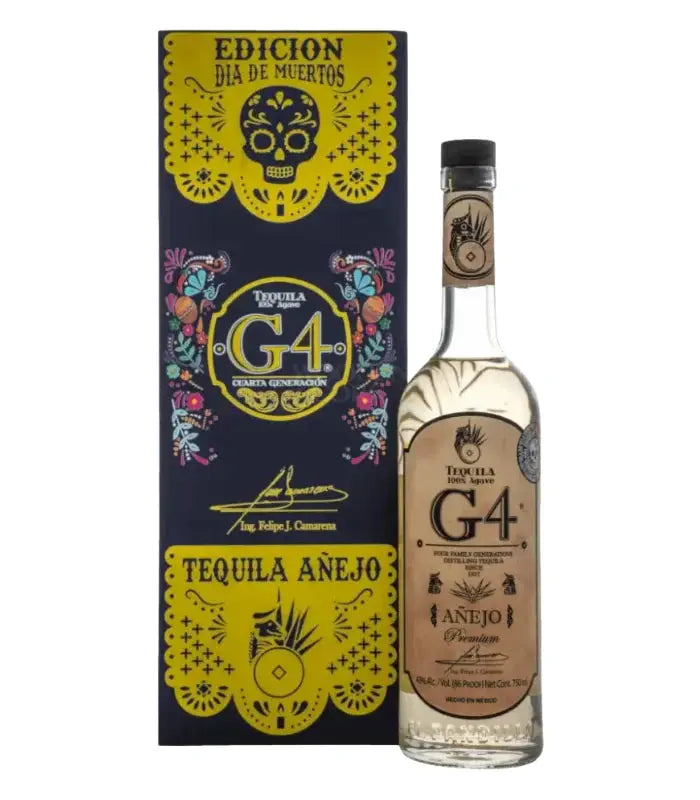 G4 Tequila Añejo de Madera Día de Muertos 2025 Edition G4