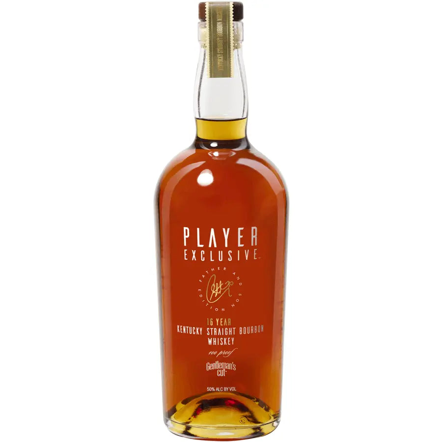 Player Exclusive 16 Year Kentucky Straight Bourbon Whiskey Gentleman’s Cut Boone County Distilling
