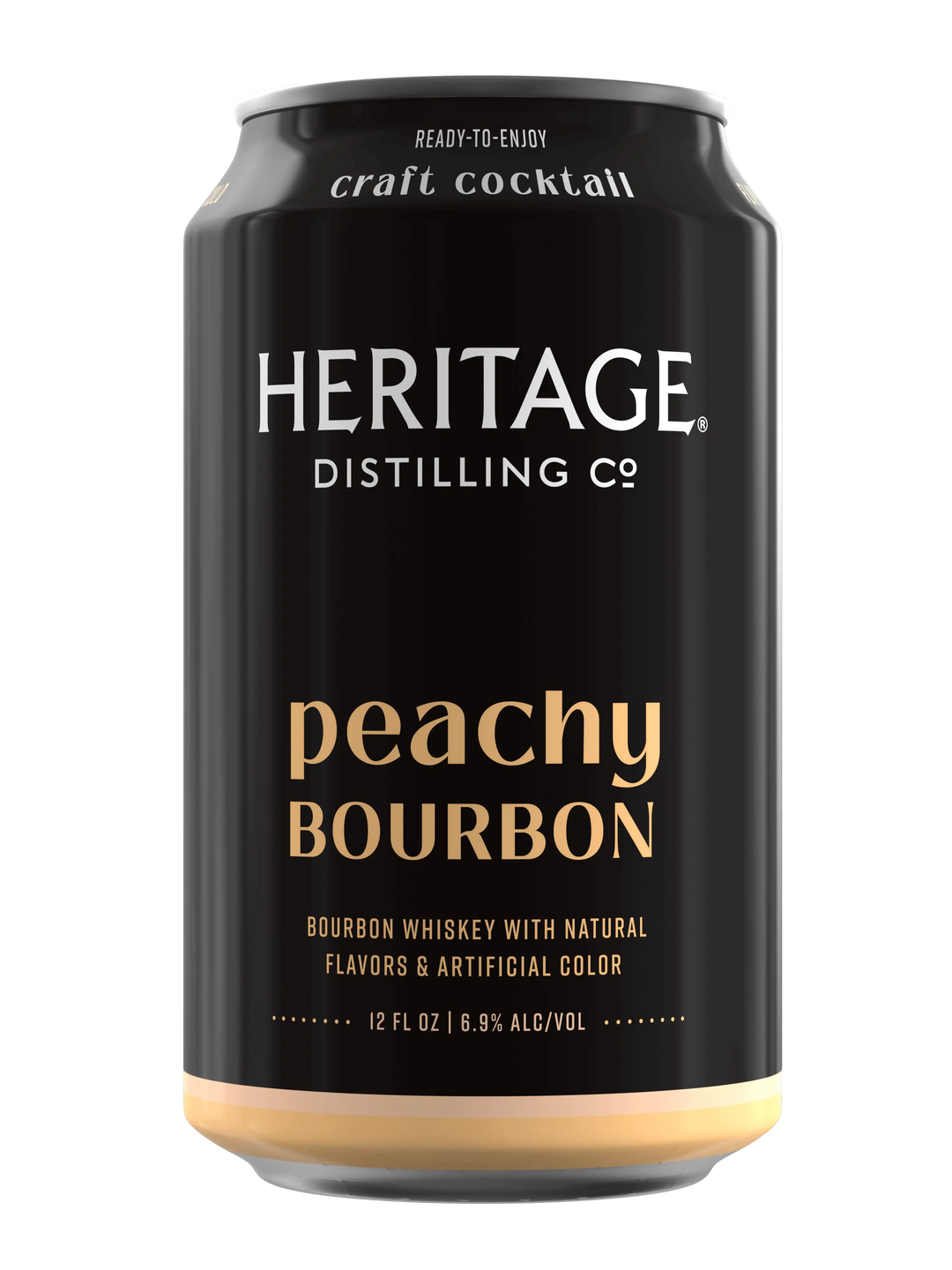Heritage Distilling Co Peachy Bourbon 4 Pack Cans Heritage Distilling