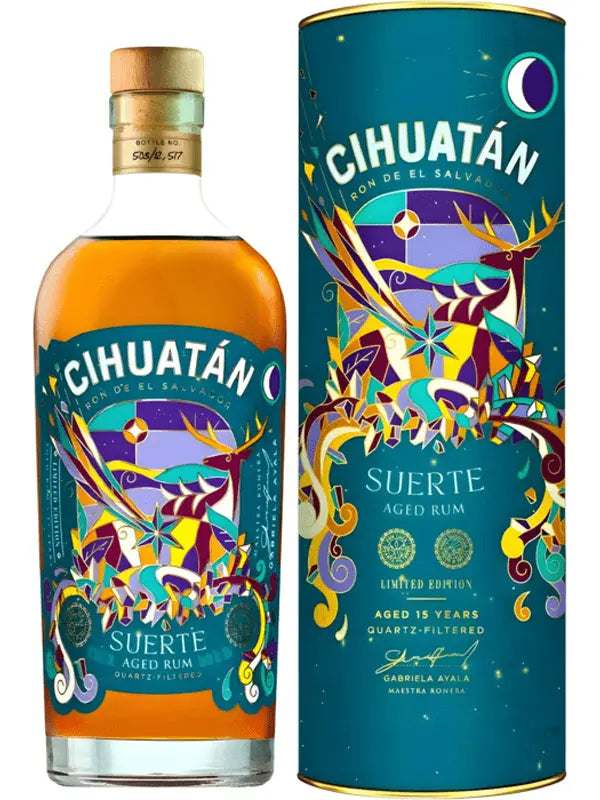Ron Cihuatan Suerte 15 Year Old Rum Ron Cihuatan