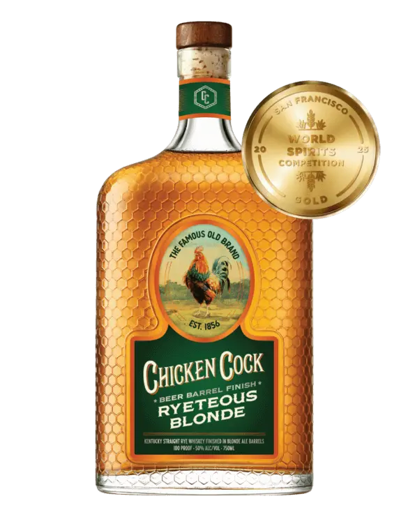 Chicken Cock Ryeteous Blonde Kentucky Straight Rye Whiskey (PRE-ORDER) Chicken Cock Whiskey