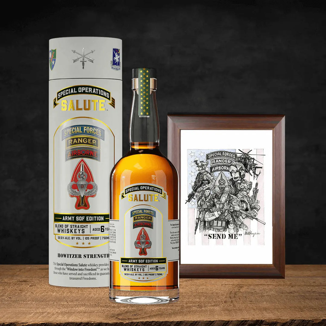 Heritage Distilling Co Special Operations Salute™ Whiskey - Army SOF Edition Heritage Distilling