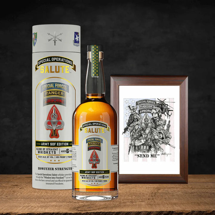 Heritage Distilling Co Special Operations Salute™ Whiskey - Army SOF Edition Heritage Distilling