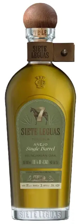 Siete Leguas Añejo Hungarian Oak Single Barrel Tequila 750mL