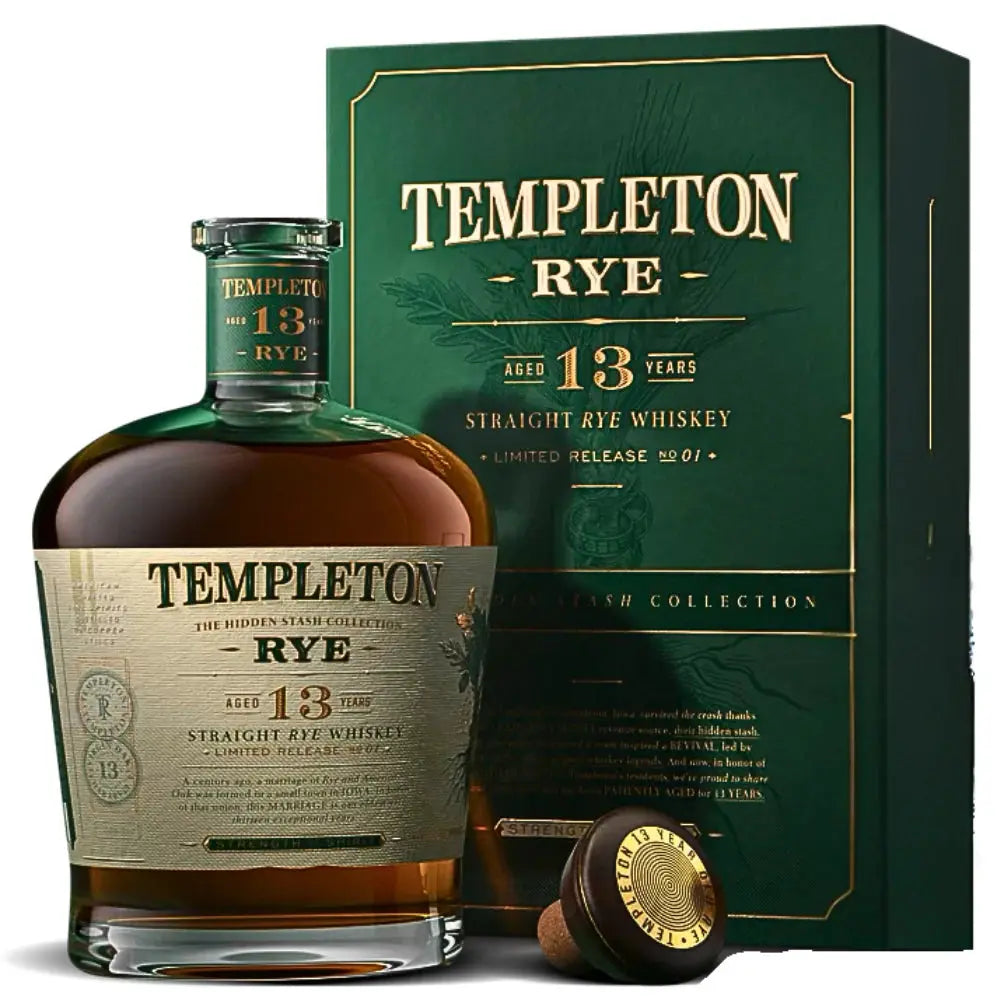 Templeton The Hidden Stash Collection 13 Year Old Rye Templeton Rye