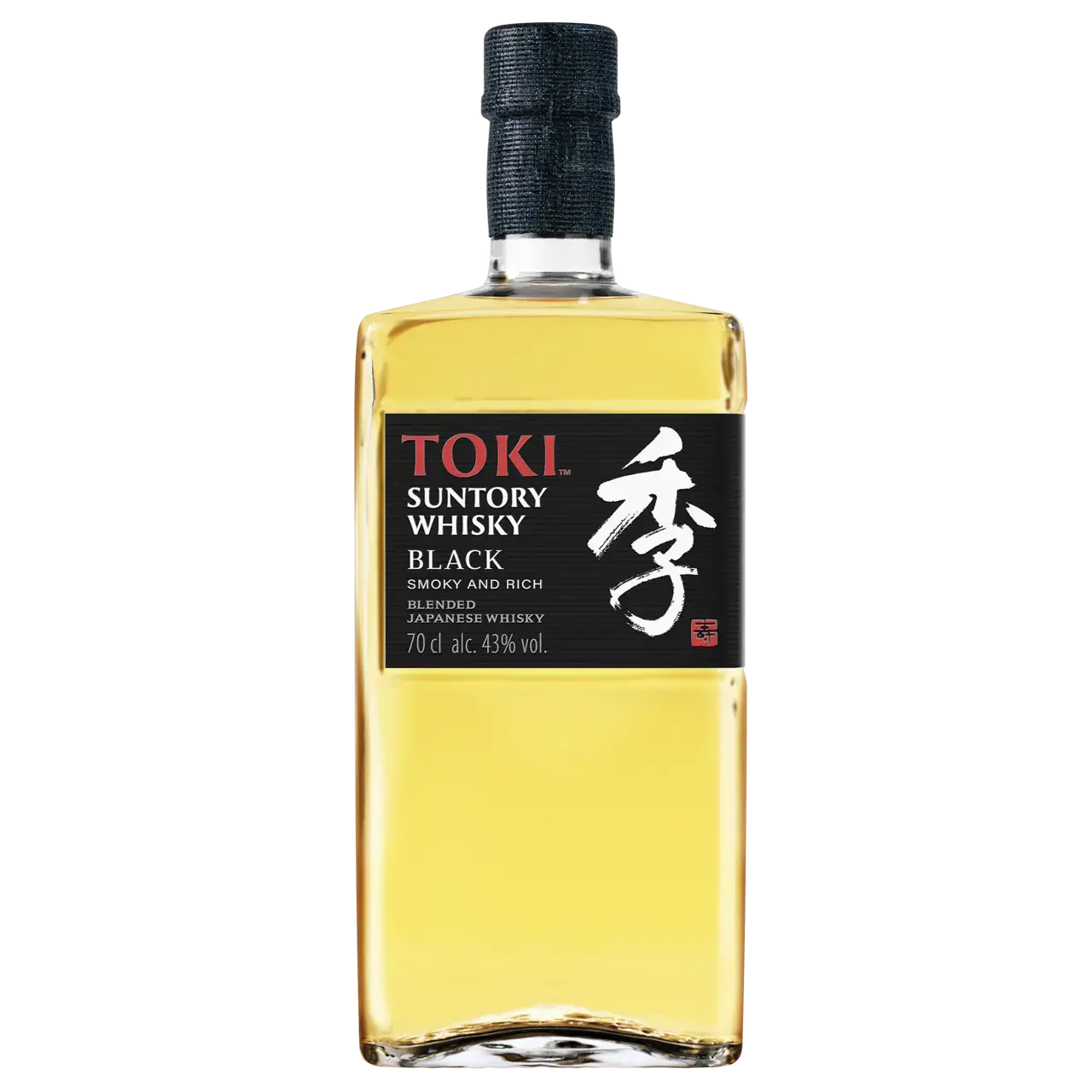 Toki Black Japanese Whisky Limited Edition Smoky & Rich Suntory