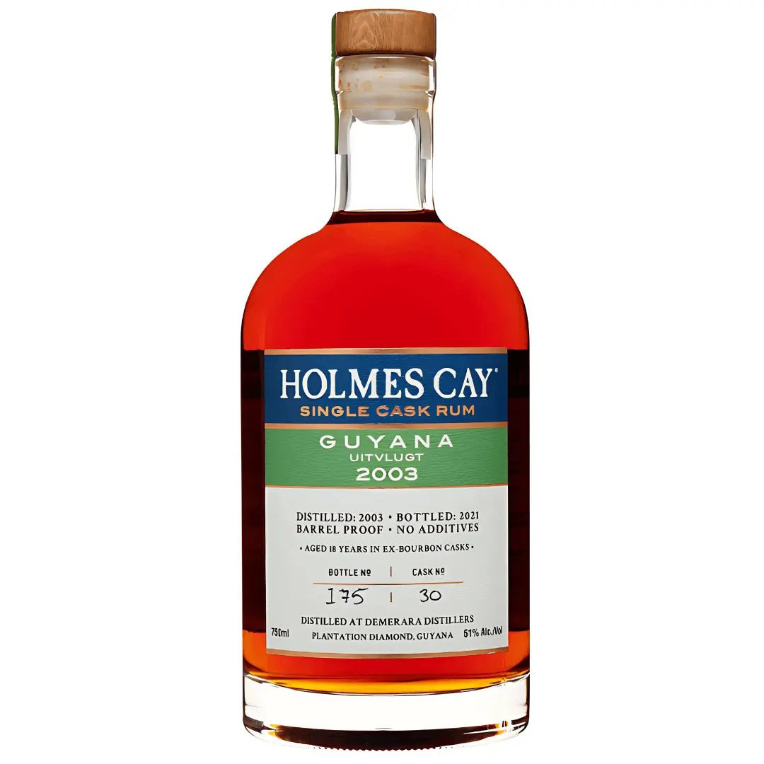 Holmes Cay Guyana Uitvlugt 2003 Single Cask Rum Holmes Cay