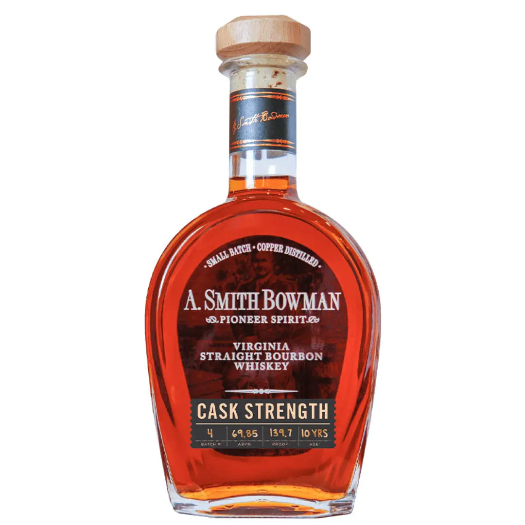 A. Smith Bowman Cask Strength Virginia Straight Bourbon Whiskey 10 Year A. Smith Bowman Distillery