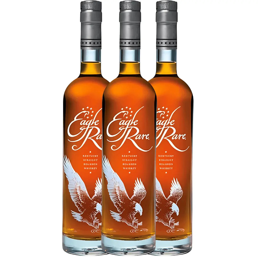 Eagle Rare Bourbon 3 Pack Bundle 700ml Bottles Eagle Rare