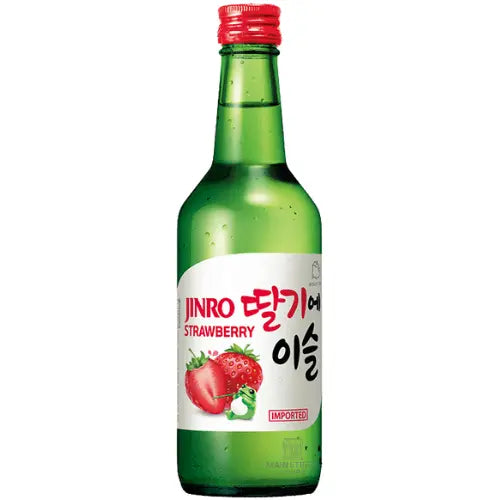 Jinro Strawberry Soju 375mL Jinro