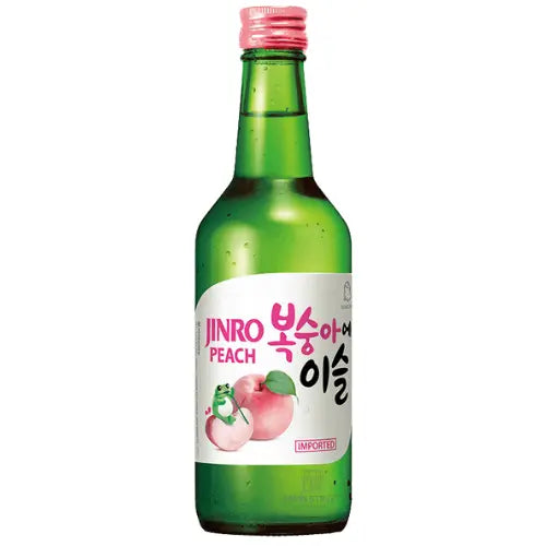 Jinro Peach Soju 375mL Jinro