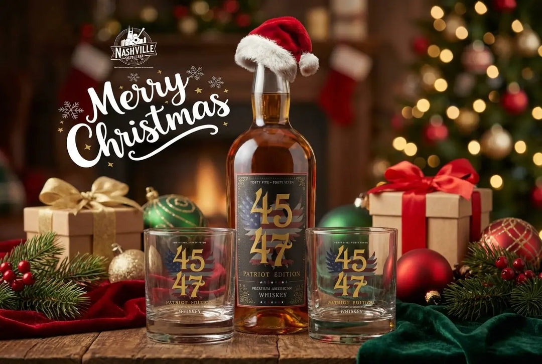 4547 American Whiskey - Patriot Edition 750mL with 2 Rock Glasses 4547 whiskey