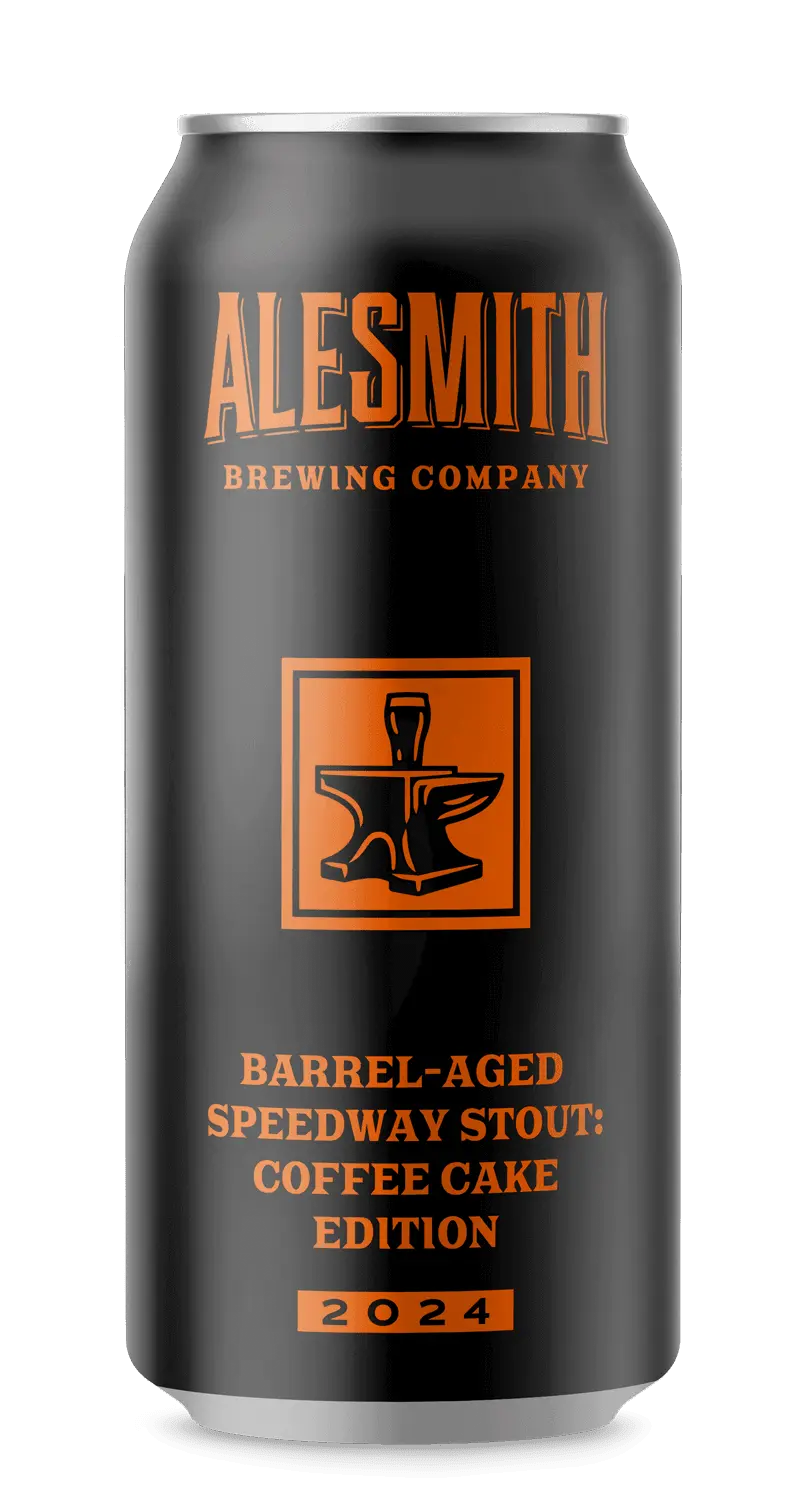 AleSmith Barrel - Aged Speedway Stout: Coffee Cake (2024, 12.67% ABV) 16oz Can - Main Street Liquor