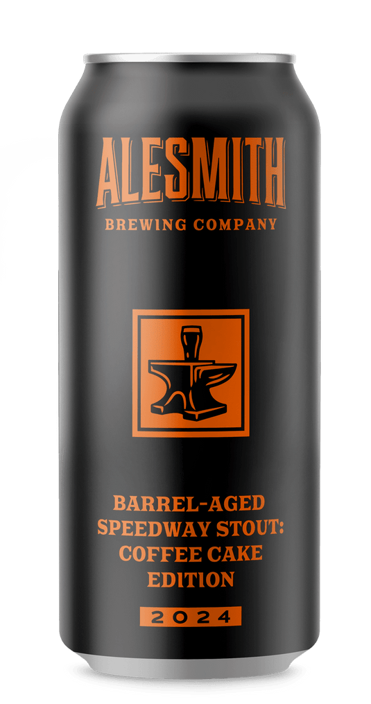 AleSmith Barrel - Aged Speedway Stout: Coffee Cake (2024, 12.67% ABV) 16oz Can - Main Street Liquor