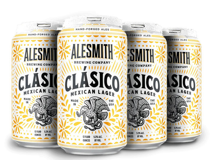 AleSmith Clásico Mexican Lager (5.2% ABV) 12oz Cans - Main Street Liquor