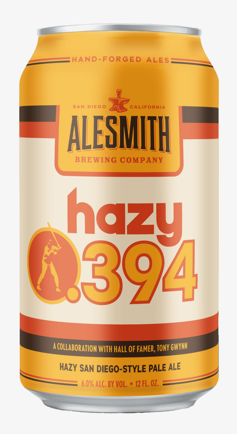 Load image into Gallery viewer, AleSmith Hazy .394 (6.0% ABV) 12oz Cans - Main Street Liquor
