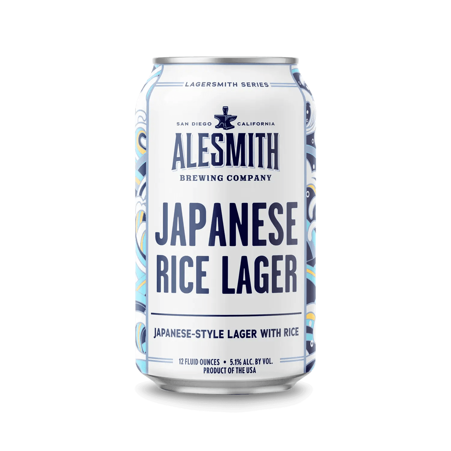 AleSmith Japanese Rice Lager (5.1% ABV) 12oz Cans - Main Street Liquor
