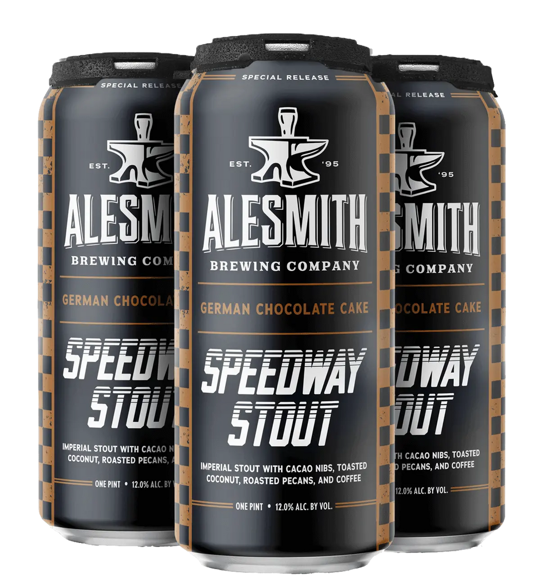 AleSmith Speedway Stout: German Chocolate Cake Edition (12% ABV) 16oz Cans - Main Street Liquor