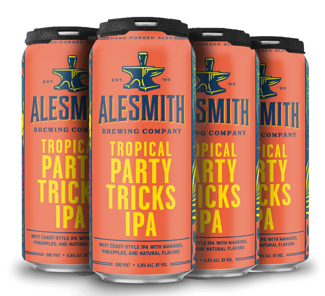 AleSmith Tropical Party Tricks IPA (6.8% ABV) 16oz Cans - Main Street Liquor