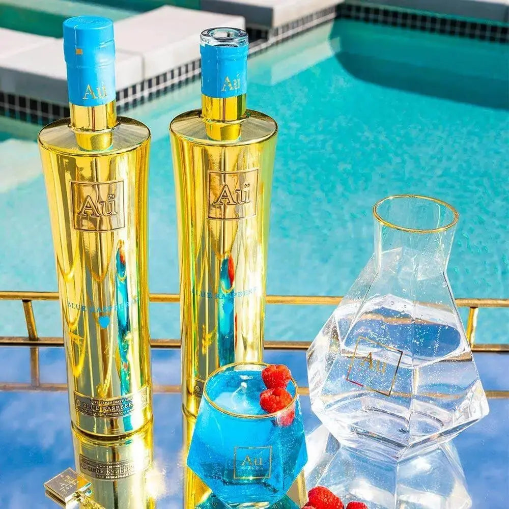 Au Vodka Blue Raspberry - Main Street Liquor