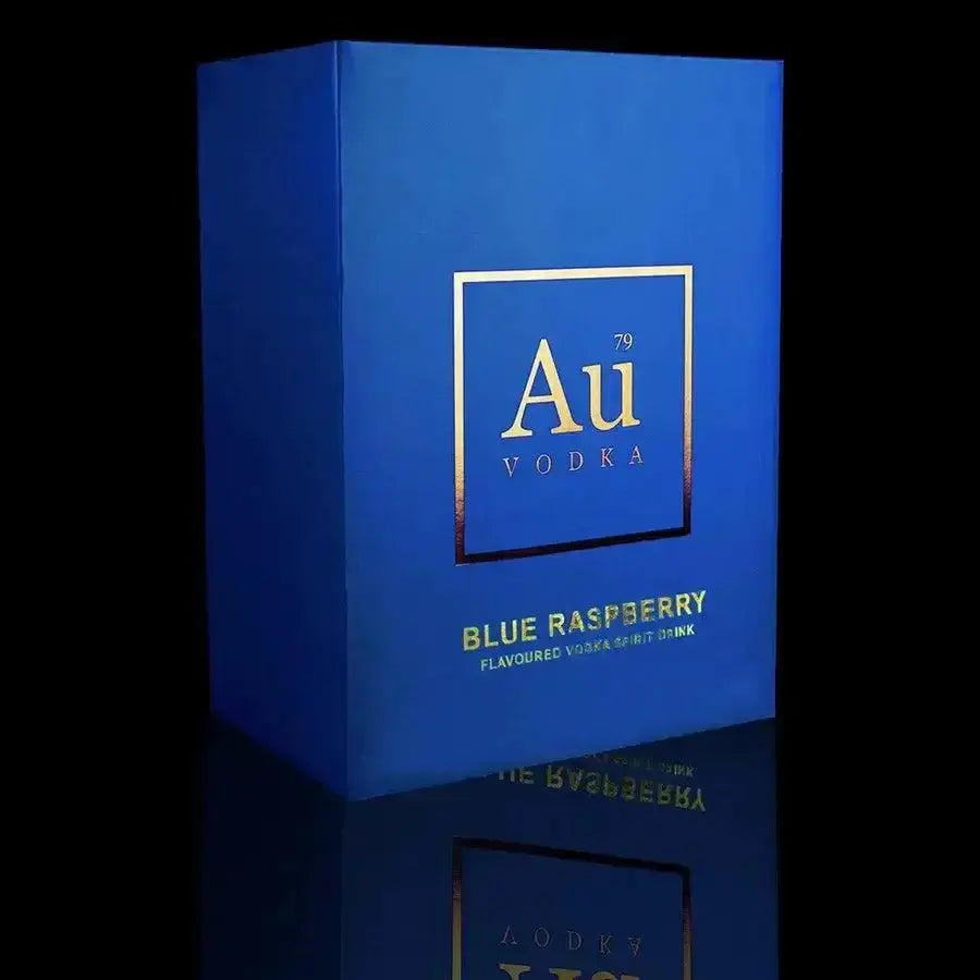 Au Vodka Blue Raspberry Case of 6 - Main Street Liquor