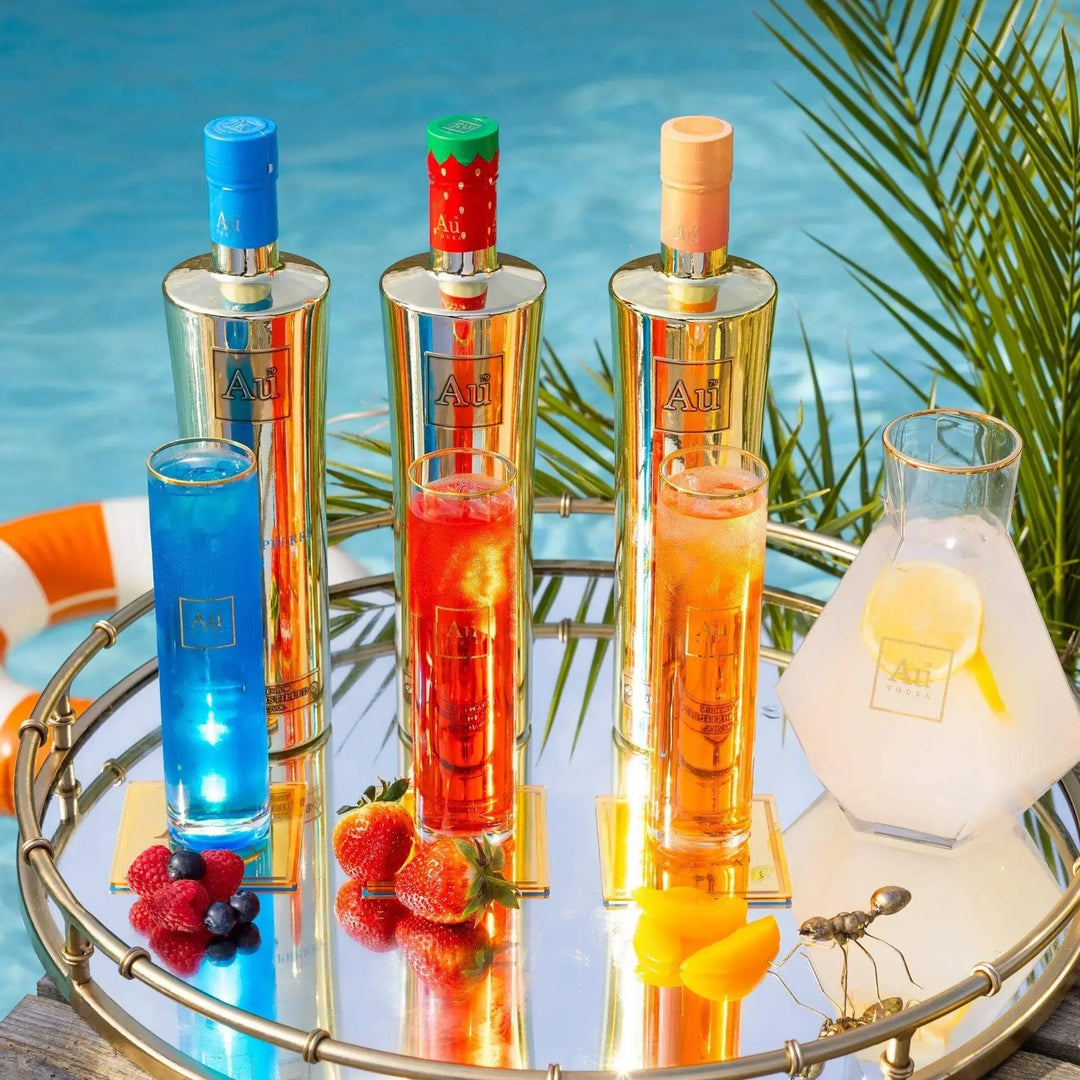 Au Vodka Juicy Peach 3 Bottle Combo - Main Street Liquor