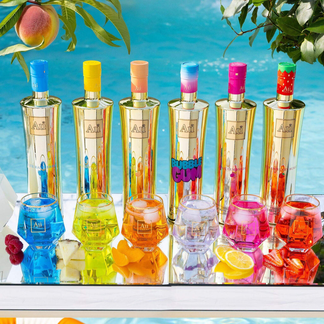 Au Vodka Juicy Peach 6 Flavor Bundle Au Vodka