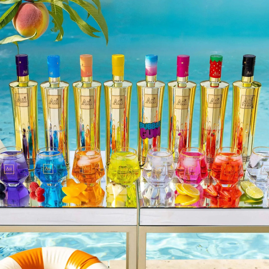Au Vodka Juicy Peach 8 Bottle Collection - Main Street Liquor
