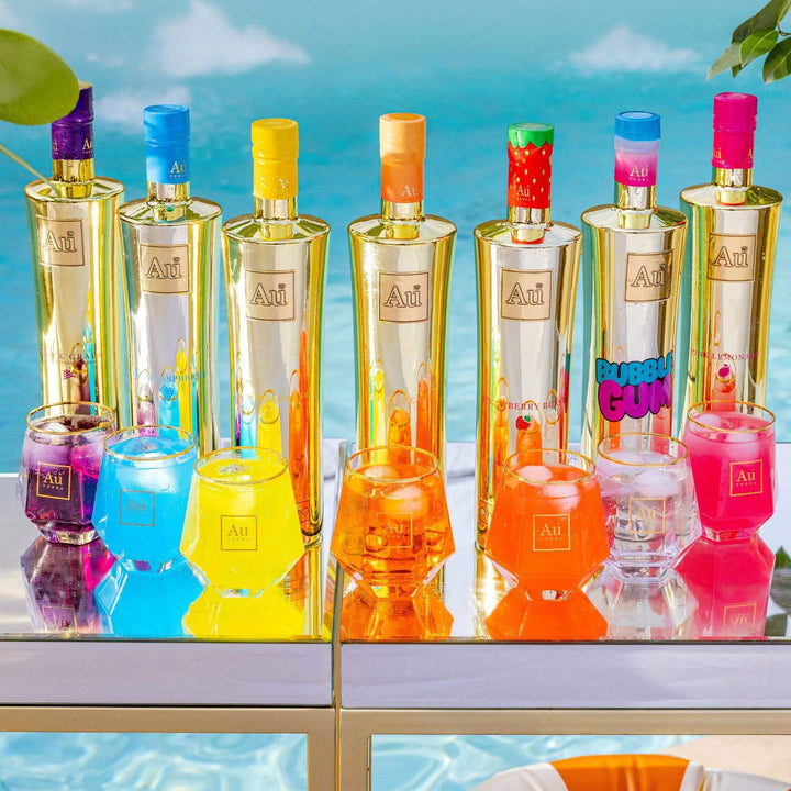 Au Vodka Juicy Peach Full Flavor Collection Au Vodka