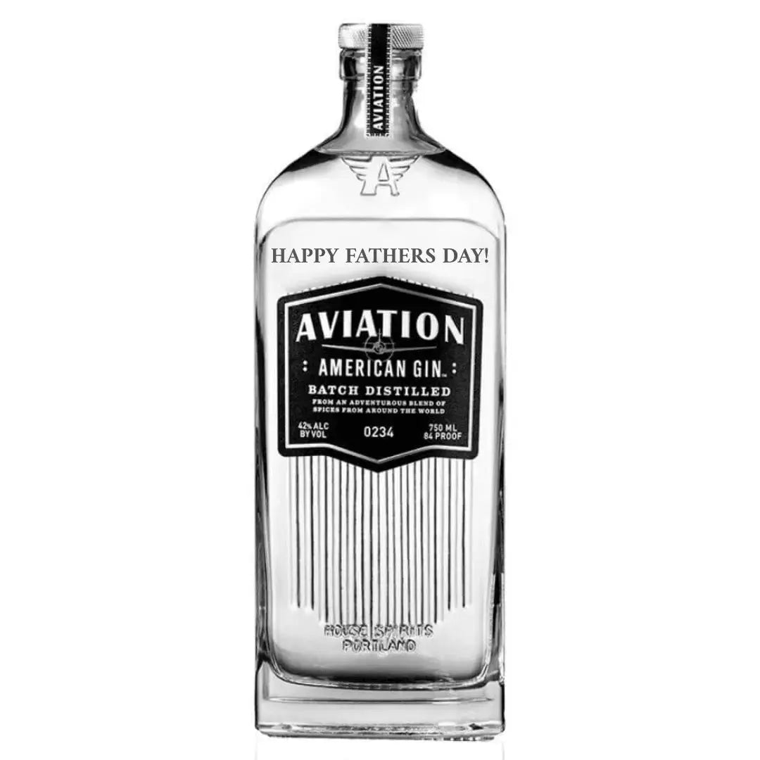 Aviation American Gin "HAPPY FATHERS DAY!" Engraved - Main Street Liquor