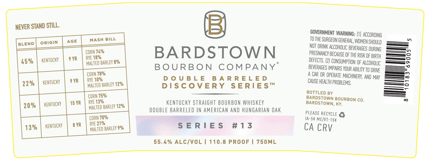 Bardstown Discovery Series 13 Double Barreled Bourbon - Main Street Liquor