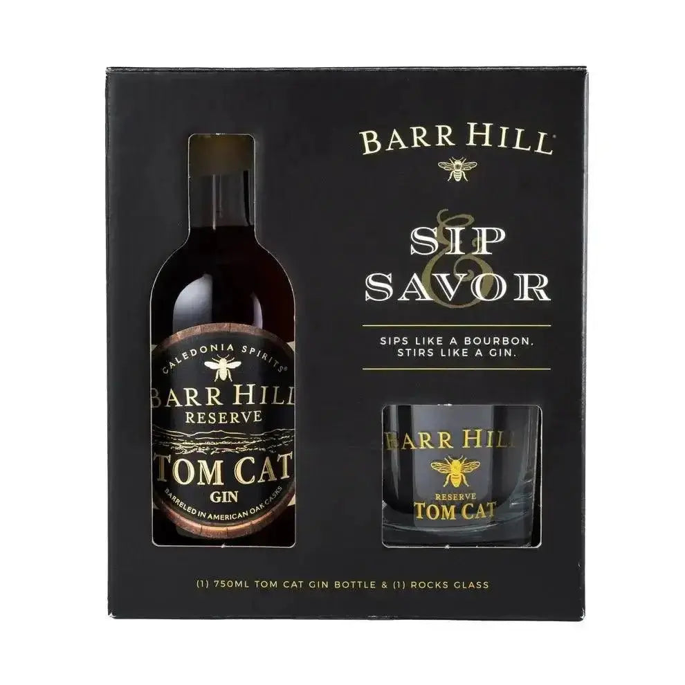 Barr Hill Tom Cat Reserve Gin Sip &amp; Savor Gift Set - Main Street Liquor