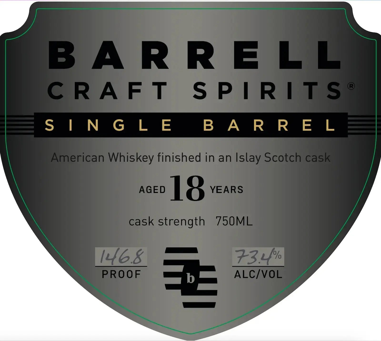 Barrell Craft Spirits 18 Year Old Single Barrel Cask Strength Islay Scotch Cask Finish - Main Street Liquor