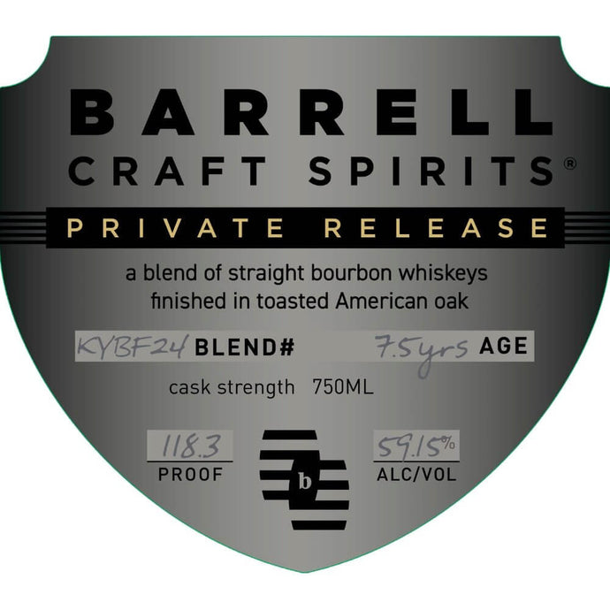 Barrell Craft Spirits Private Release KYBF24 Blend - Main Street Liquor