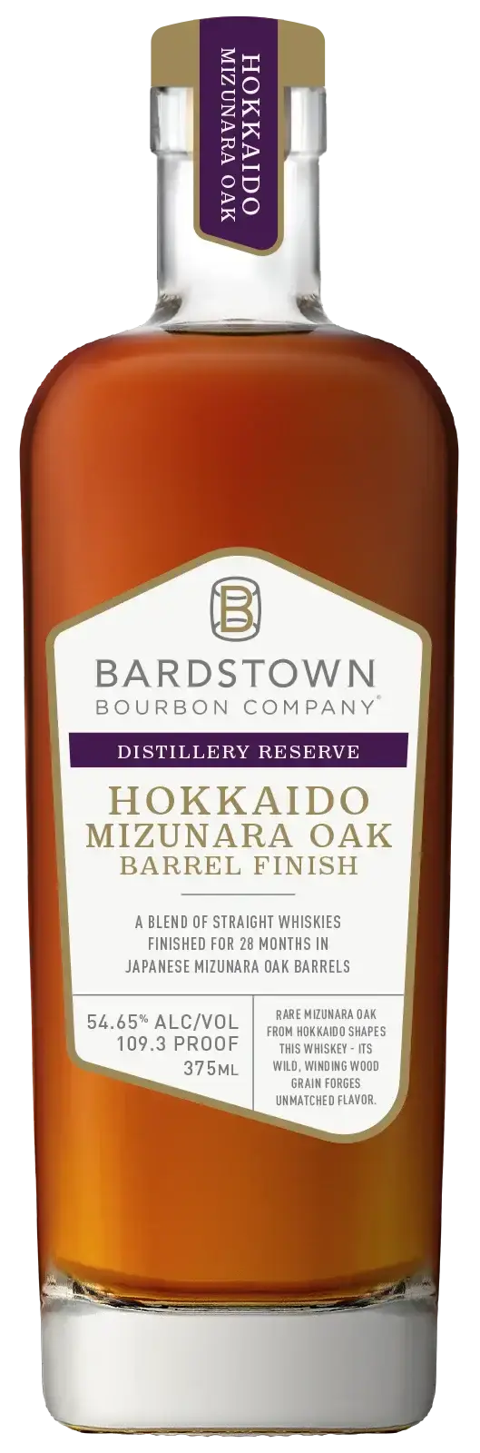 Bardstown Bourbon Hokkaido Mizunara Oak Barrel Finish Distillery Reserve 375mL Bardstown Bourbon Company