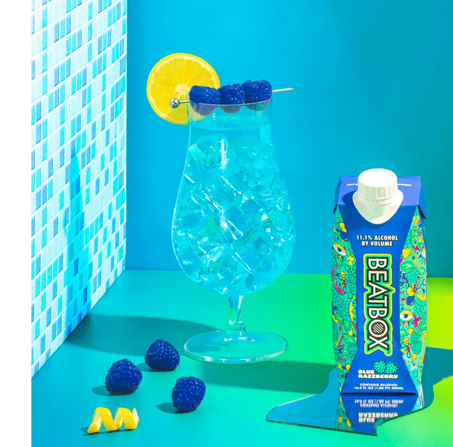 Beat Box Blue Razzberry - Main Street Liquor