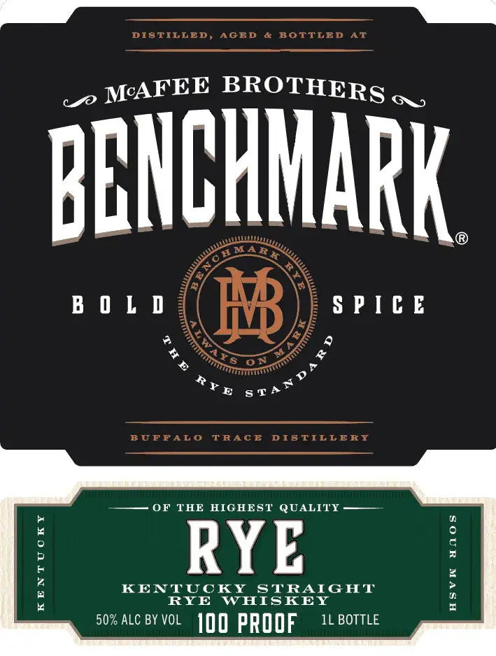 Benchmark Kentucky Straight Rye Whiskey - Main Street Liquor