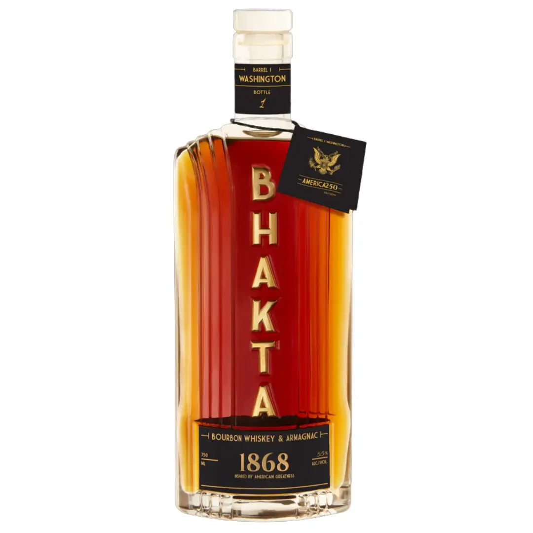 BHAKTA 1868 AMERICA250 Edition Barrel 1 Washington Bourbon Whiskey &amp; Armagnac - Main Street Liquor