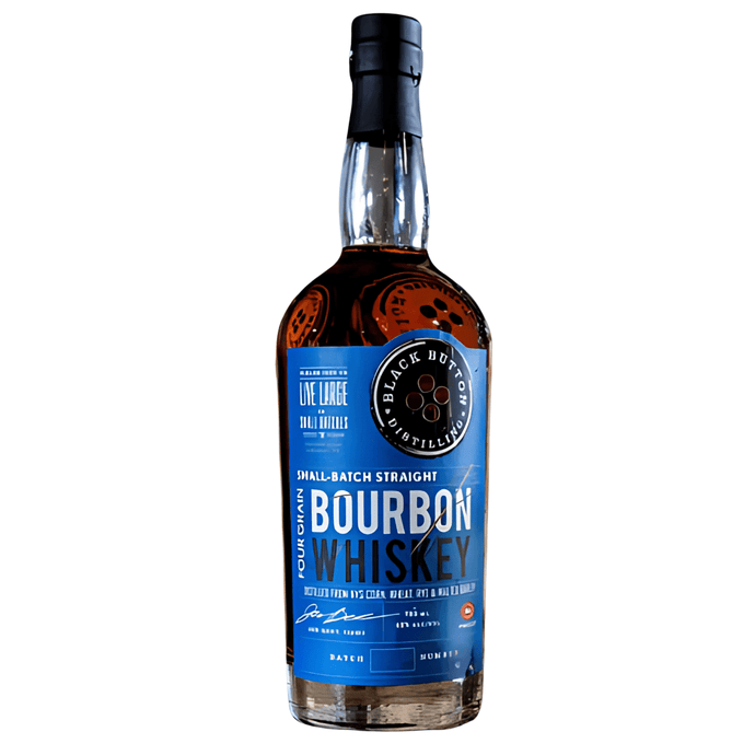 Black Button Four Grain Small Batch Straight Bourbon Whiskey - Main Street Liquor