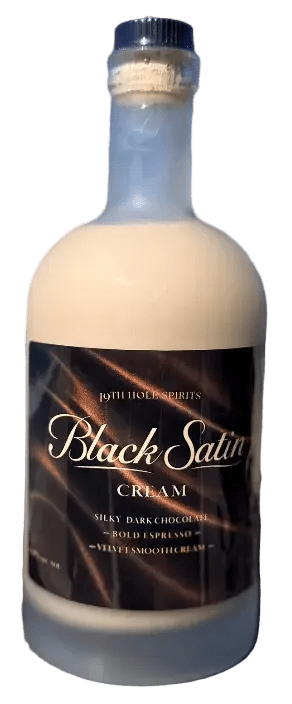Black Satin Chocolate Espresso Sipping Cream - Main Street Liquor