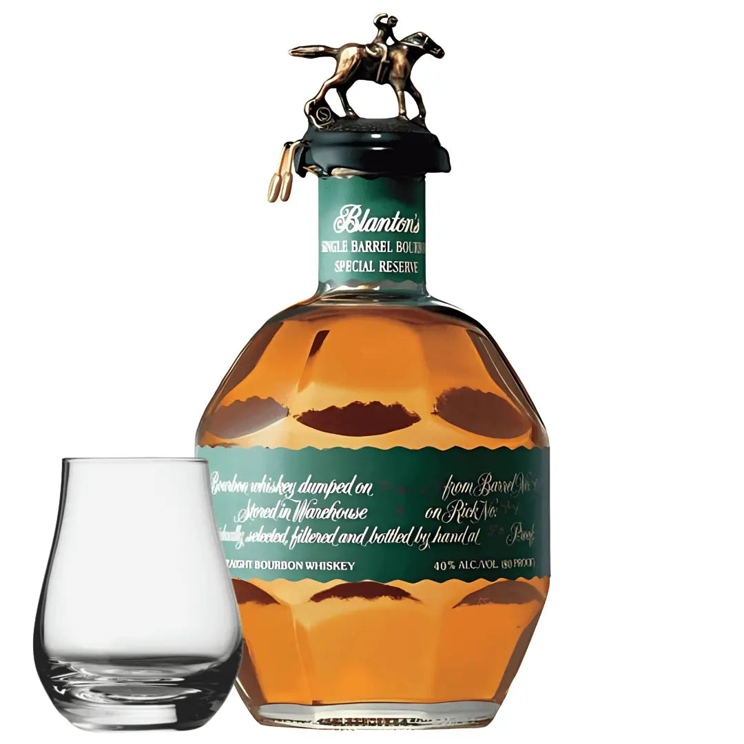 Blanton’s Green Label Bourbon 700ml with Spey Dram Glass - Main Street Liquor