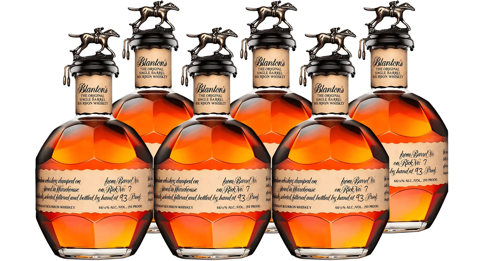Blanton's Original Single Barrel Bourbon 750ml 6 Pack - Main Street Liquor