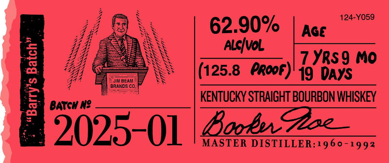 Load image into Gallery viewer, Booker&#39;s Kentucky Straight Bourbon Whiskey Barry&#39;s Batch 2025 - Main Street Liquor
