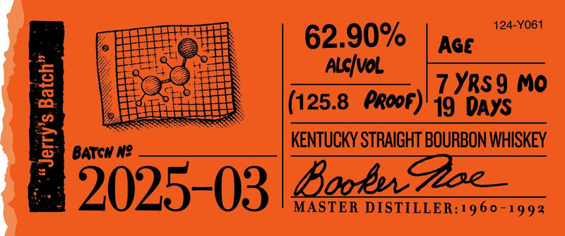 Load image into Gallery viewer, Booker&#39;s Kentucky Straight Bourbon Whiskey Jerry’s Batch 2025 - 03 - Main Street Liquor
