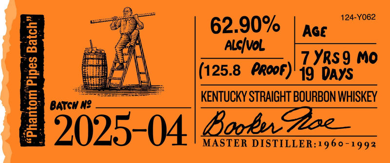 Load image into Gallery viewer, Booker&#39;s Kentucky Straight Bourbon Whiskey Phantom Pipes Batch 2025 - 04 - Main Street Liquor
