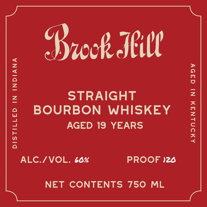 Brook Hill 19 Year Old Straight Bourbon Whiskey Rare Character - Main Street Liquor