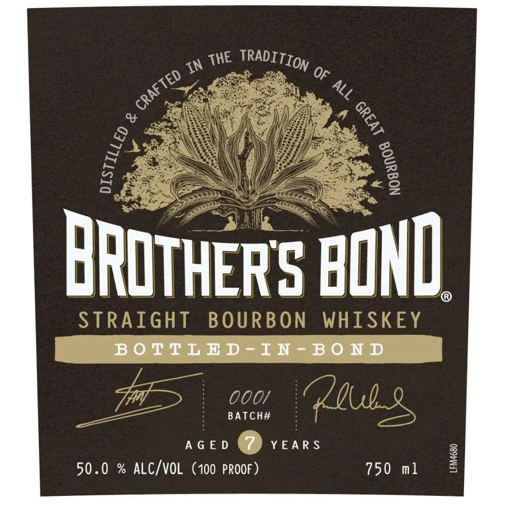 Brother’s Bond 7 Year Old Bottled in Bond Bourbon - Main Street Liquor