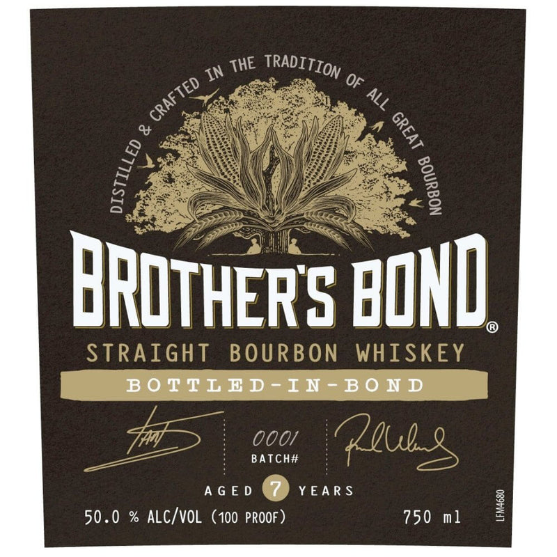 Load image into Gallery viewer, Brother’s Bond 7 Year Old Bottled in Bond Bourbon - Main Street Liquor
