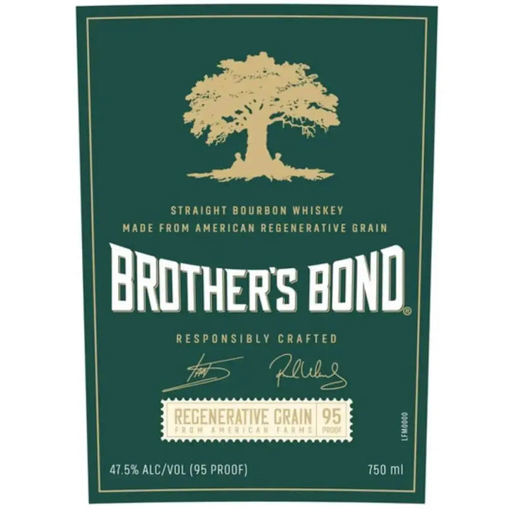 Brother’s Bond Regenerative Grain Bourbon By Ian Somerhalder &amp; Paul Wesley - Main Street Liquor